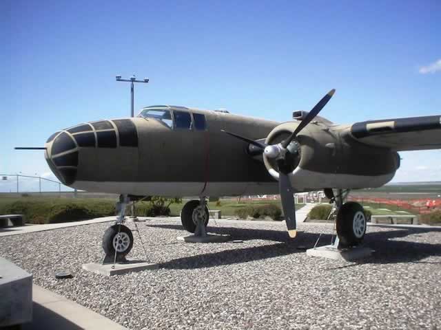 B-25J S/N 44-30243 at the Pendleton Air Museum in Pendleton, Oregon